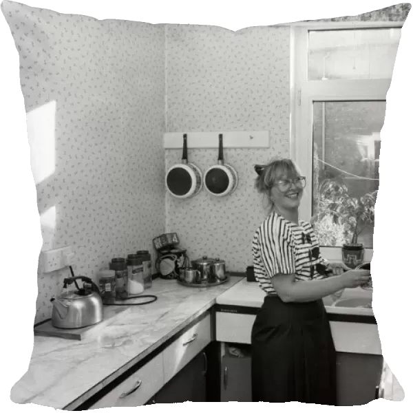 Judith Green, pictured in her kitchen. Judith and family have won the Daily Mirror '