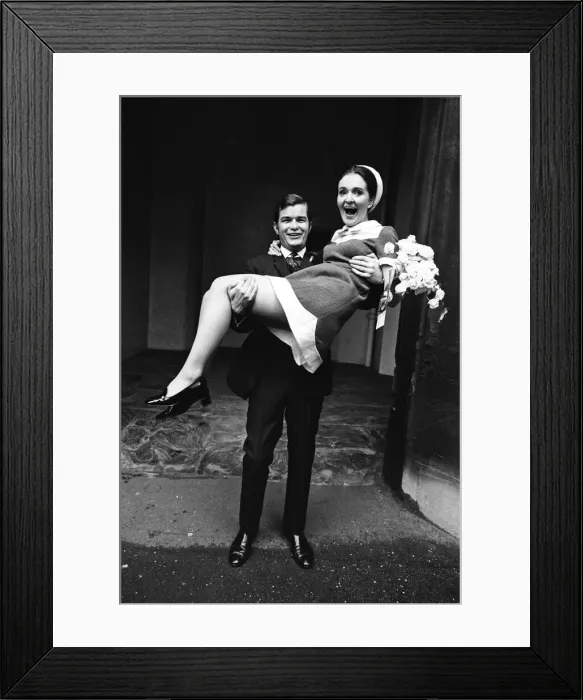 Framed Print : Neville Hughes and Frances Nicholson Wedding Print 25th October 1969 Framed Print : Neville Hughes and Frances Nicholson Wedding Print 25th October 1969