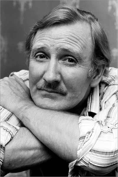A sad looking Leslie Phillips, pictured after having his house stripped of thousands of