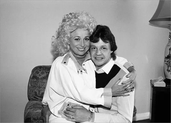 Barbara Windsor with her boyfriend Stephen Hollings. 23rd May 1984