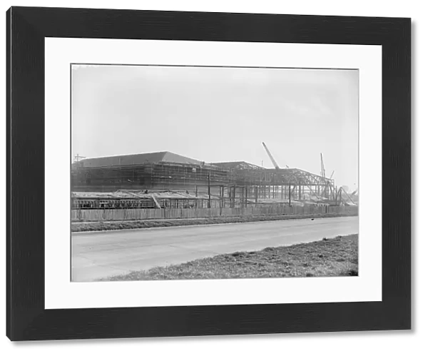 Film studios under construction at Denham 1935