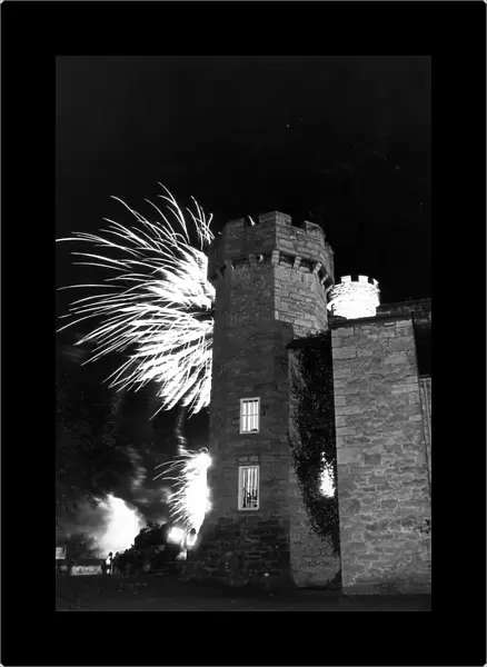 Firework display at Bodelwyddan Castle. 10th November 1994