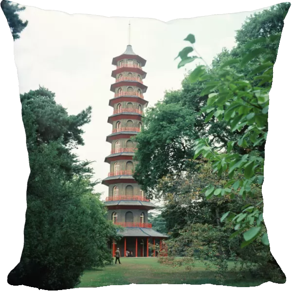 The Great Pagoda at Kew Gardens. September 1970