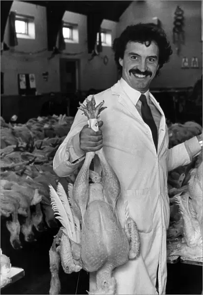 Another Turkey ready auctioned at the traditional Crawcrook auction. 22nd December 1983