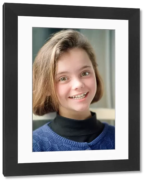 11 year old Christina Ricci, junior star in the blockbuster movie '