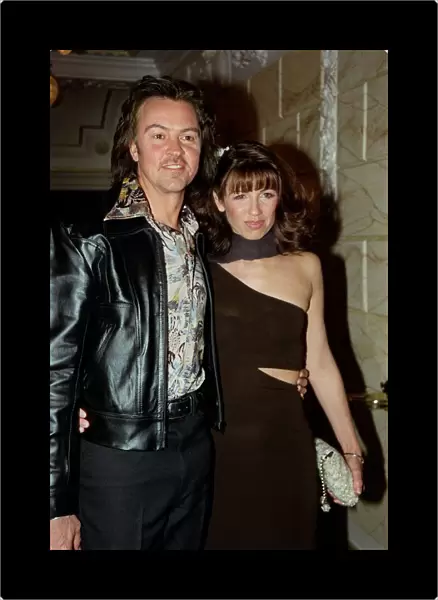 Paul Young Singer May 98 Arriving for the premiere of Saturday Night Fever