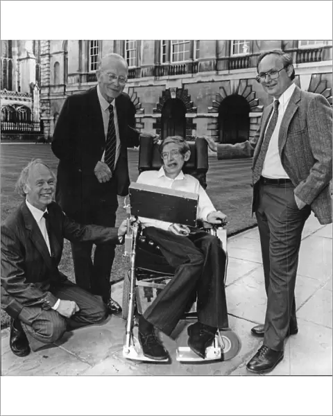 Professor Stephen Hawking, Cambridge June 1984