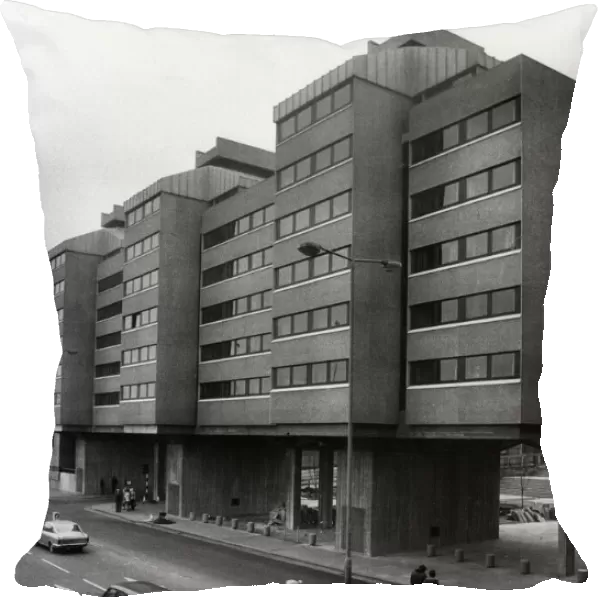 Lanchester Polytechnic Halls of Residence, viewed from Fairfax Street, Coventry