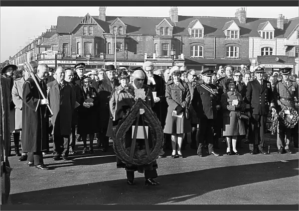 Remembrance Sunday, Middlesbrough. 11th November 1973