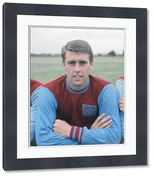 West Ham United footballer Geoff Hurst. August 1964