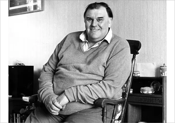 Coach company owner Harry Shaw. 19th March 1987