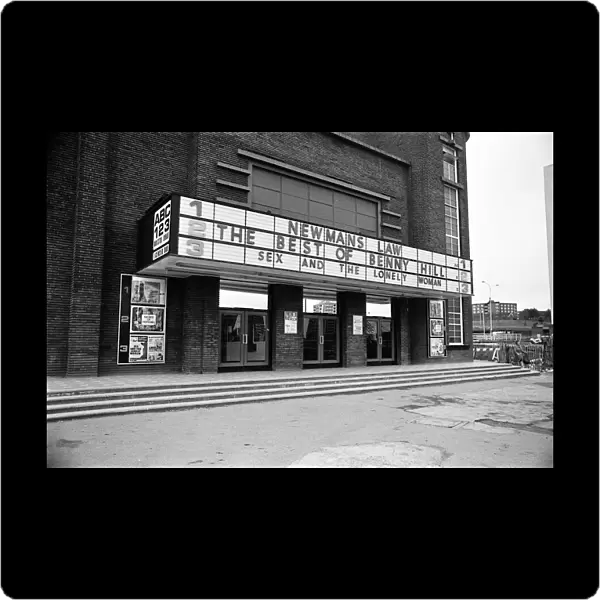 Cinemas in Birmingham. ABC cinema, Bristol Road. 31st July 1974