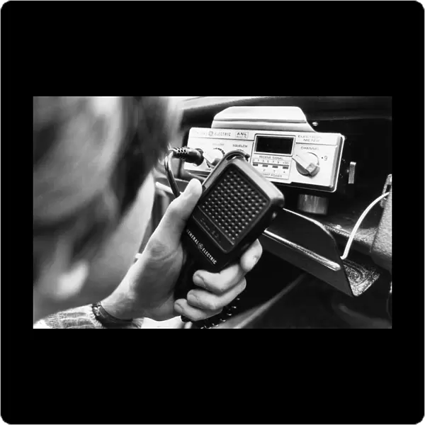 CB Radio inside Car, 2nd September 1981