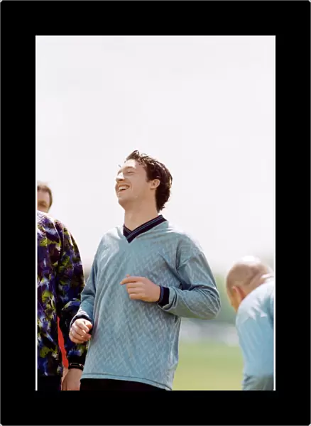 Robbie Fowler in a advert for Nike. 14th May 1997