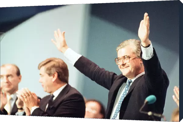 The Conservative Party Conference, Bournemouth. Party Chairman Kenneth Baker