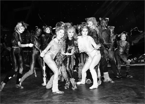 Cast members of Cats, musical based on T. S. Eliot 1939 poetry book Old Possum