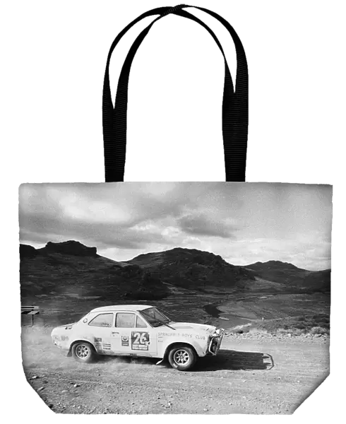Footballer Jimmy Greaves World Cup Rally car seen here during the Argentinian stages
