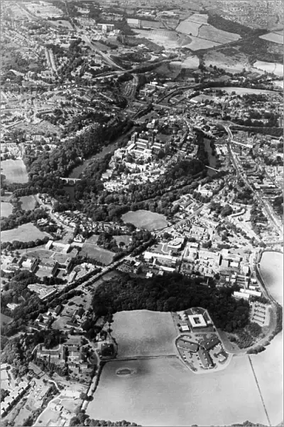 An Aerial photograph of Durham, County Durham, North East England