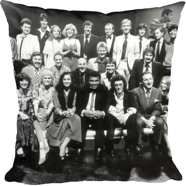 London Weekend Television Oct 1979 programme on Muhammad Ali (BACK ROW L-R