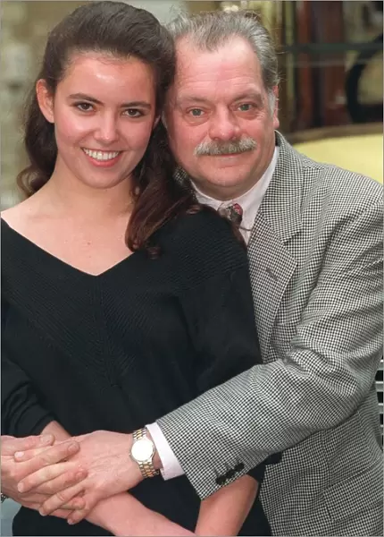 DAVID JASON AND ABIGAIL ROKISON, ACTORS AT PHOTOCALL FOR THE TV PROGRAMME THE DARLING