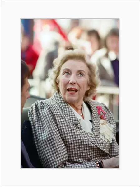 Dame Vera Lynn opens a Blitz Experience exhibition at Coventry