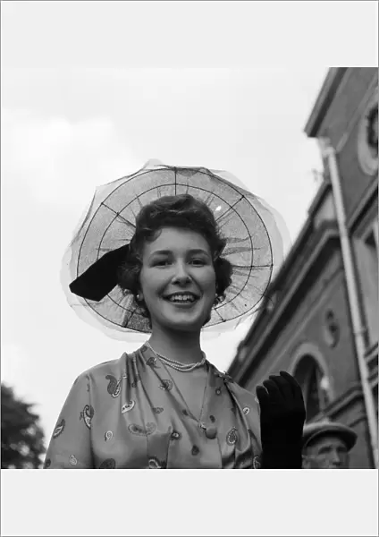 Royal Ascot 1955, Miss Patricia Biggs, Thursday 14th July 1955