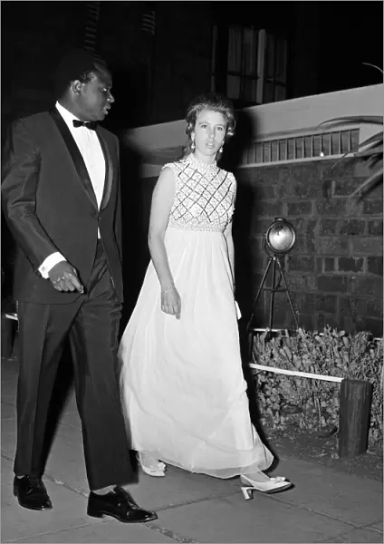 Princess Anne in Kenya. February 1971