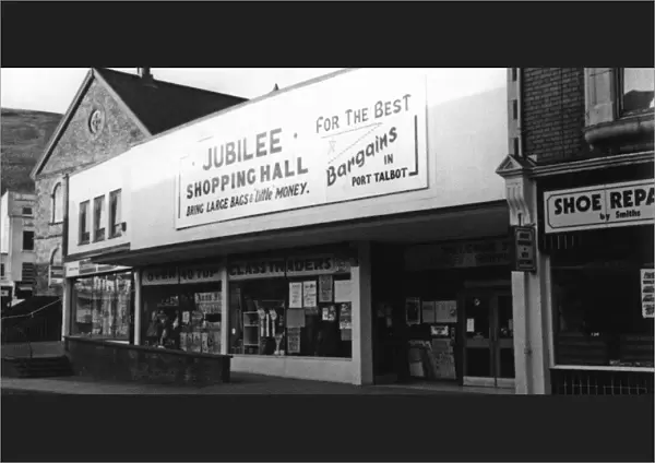 Jubille shopping hall, station road, port talbot, 1985 DR book Neath & Port Talbot