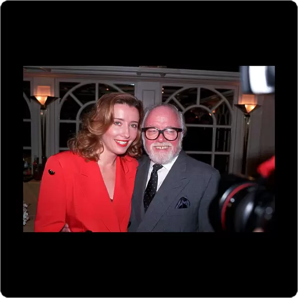 EMMA THOMPSON AND LORD ATTENBOROUGH AT THE SHOWBUSINESS PERSONALITY OF THE YEAR AWARDS
