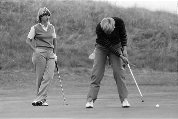 Ladies British Open Championship at Southport. Debbie Massey, Pia Nilsson. 29th July 1982
