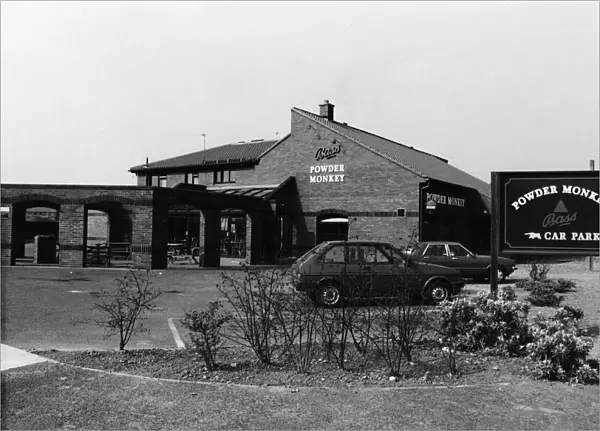 The Powder Monkey pub, Wallsend, Tyne and Wear. 31st March 1990