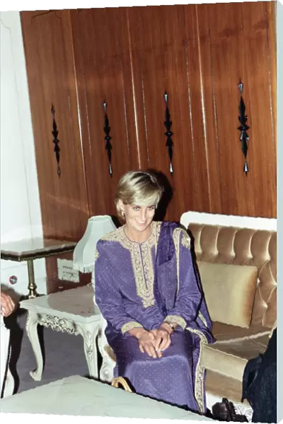 Princess Diana in Lahore, Pakistan. 23th May 1997