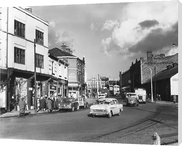 Bridge Street, St Helens, Merseyside, 25th November 1958