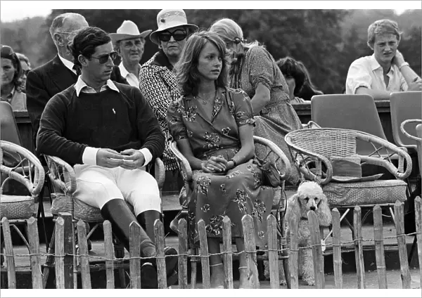 Prince Charles, Prince of Wales plays polo at Cowdray Park, West Sussex