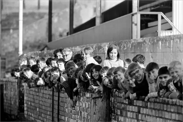 The children of Peel Park Junior School, Accrington, who went on holiday to Bournemouth
