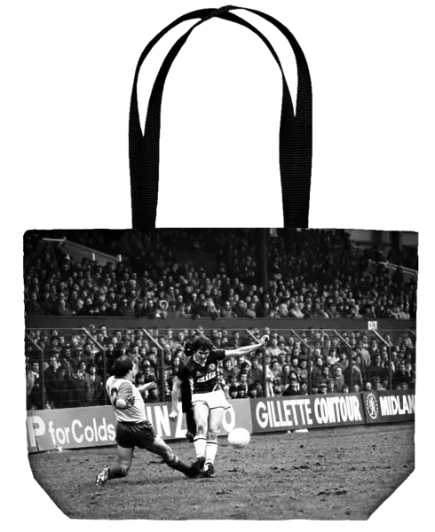 Stoke v. Aston Villa. March 1984 MF14-21-074 The final score was a one nil