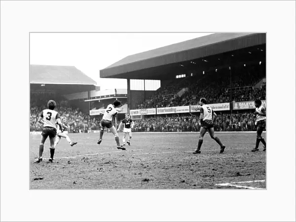 Stoke v. Aston Villa. March 1984 MF14-21-044 The final score was a one nil