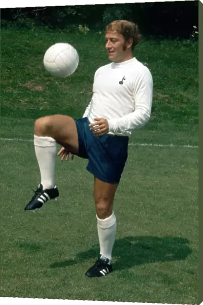 Ralph Coates of Tottenham Hotspur in training August 1971