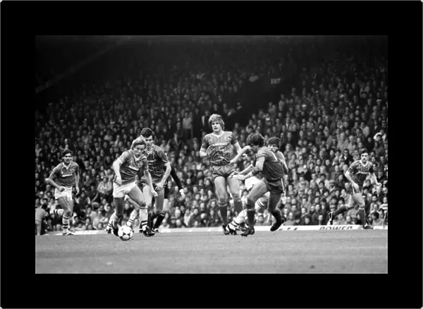 Liverpool v. Everton. October 1984 MF18-04-001 The final score was a one nil