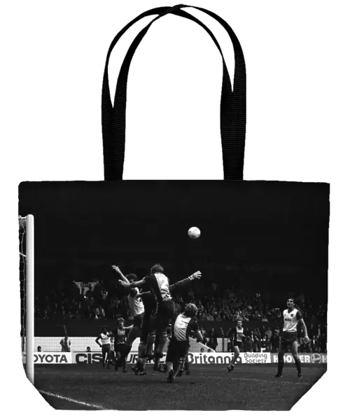 Stoke. v. Southampton. October 1984 MF18-03-022 The final score was a three one