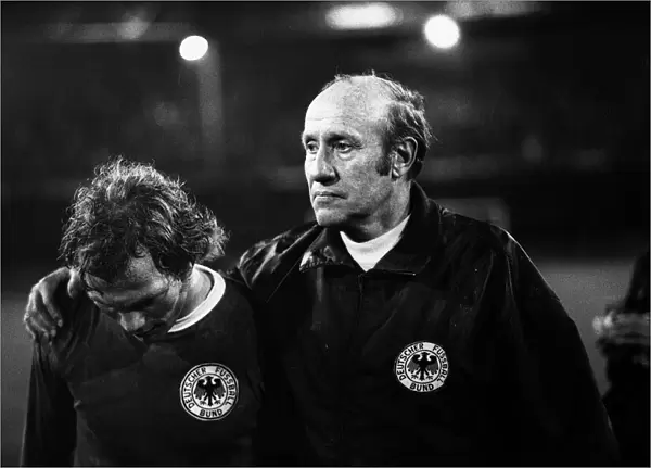 England v West Germany Football April 1972 Helmut Schoen German Football Manager