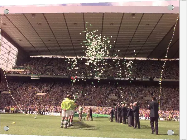 The opening of Jock Stein Stand August 1998