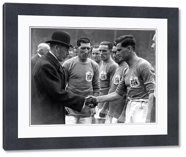 Sport - Football - FA Cup Final - 1927 - Cardiff City v Arsenal - King George V watched