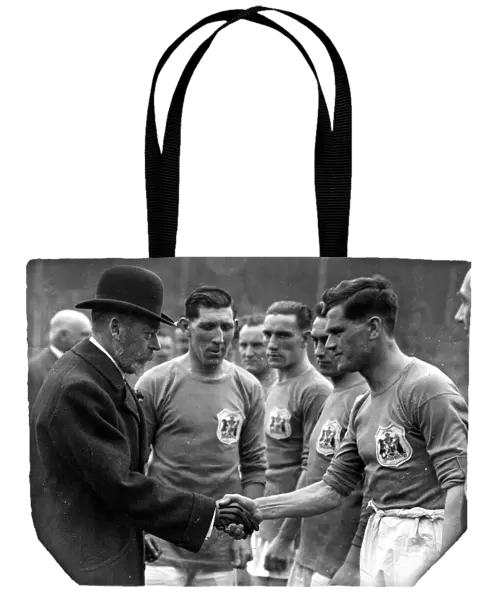 Sport - Football - FA Cup Final - 1927 - Cardiff City v Arsenal - King George V watched