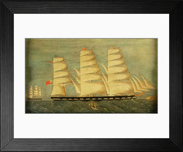 Framed Print : Print of SS Great Britain at San Francisco Framed Print : Print of SS Great Britain at San Francisco