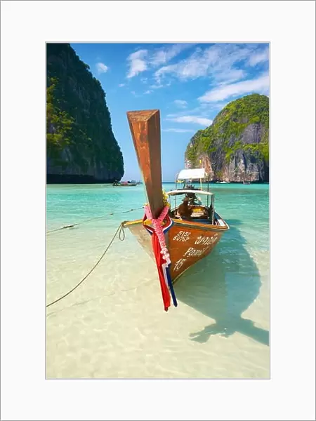 Thailand beach - Phang Nga, Maya Bay on Phi Phi Leh Island, Asia
