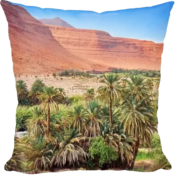 Landscape of Ziz Valley, Morocco, Africa