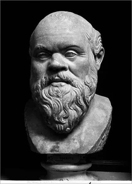 Socrates (Farnese Collectioin Inv. 6129), from a IV Century B.C. original, National Archaeological Museum, Naples