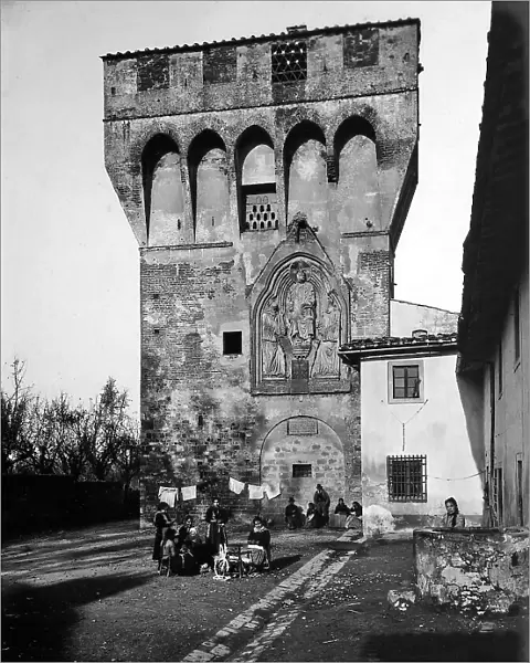 Torre del Colombaione di Badia at Settimo in the environs of Scandicci
