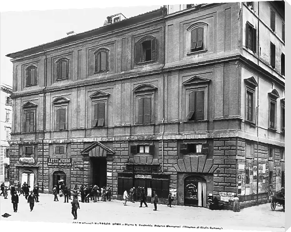 Palazzo Maccarani, work by Giulio Romano, Saint Eustace's Square, Rome